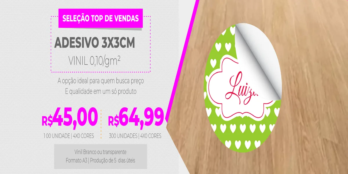 Adesivos personalizados em São Paulo